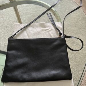 H&M Black Crossbody Bag Minimalist Design